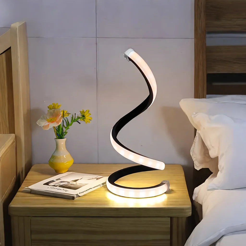 Spiral Shaped LED Lamps