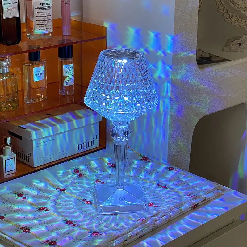 LED Diamond Table Lamp