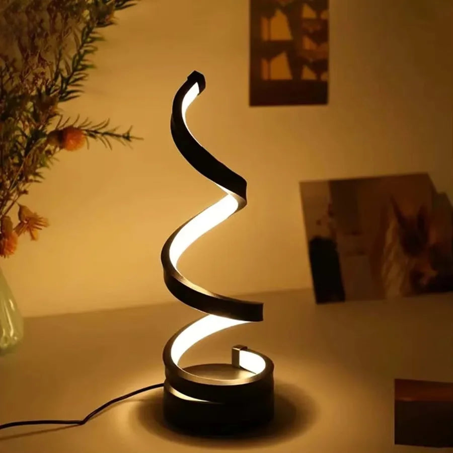 Spiral Shaped LED Lamps