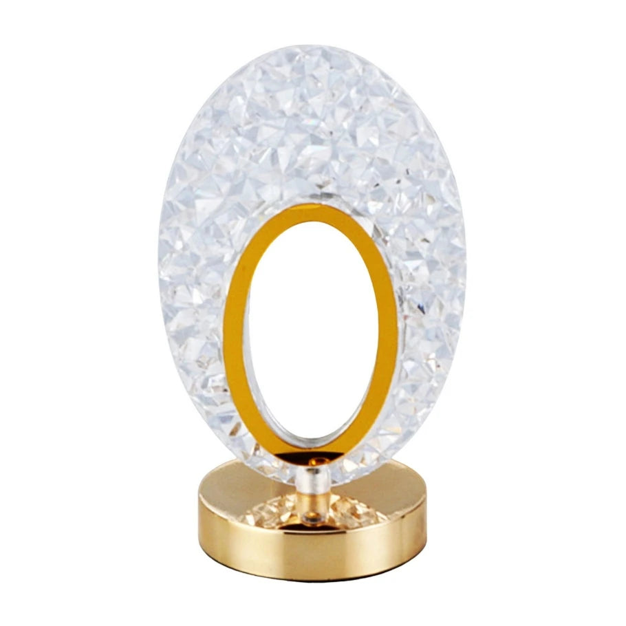 Rechargeable Crystal LED Light