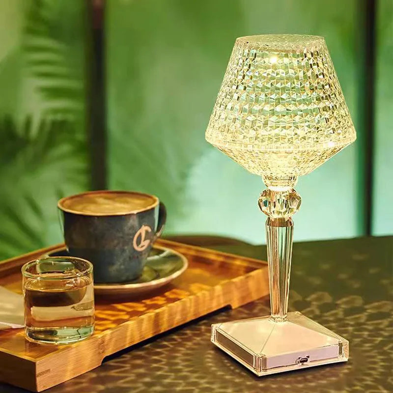 LED Diamond Table Lamp