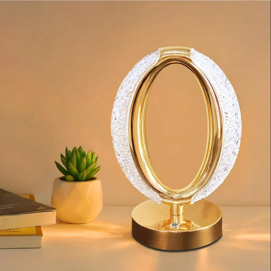 Rechargeable Crystal LED Light