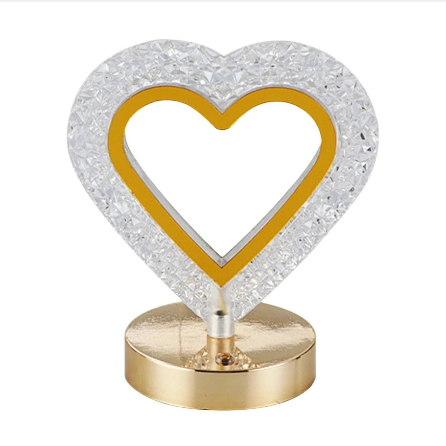 Rechargeable Crystal LED Light