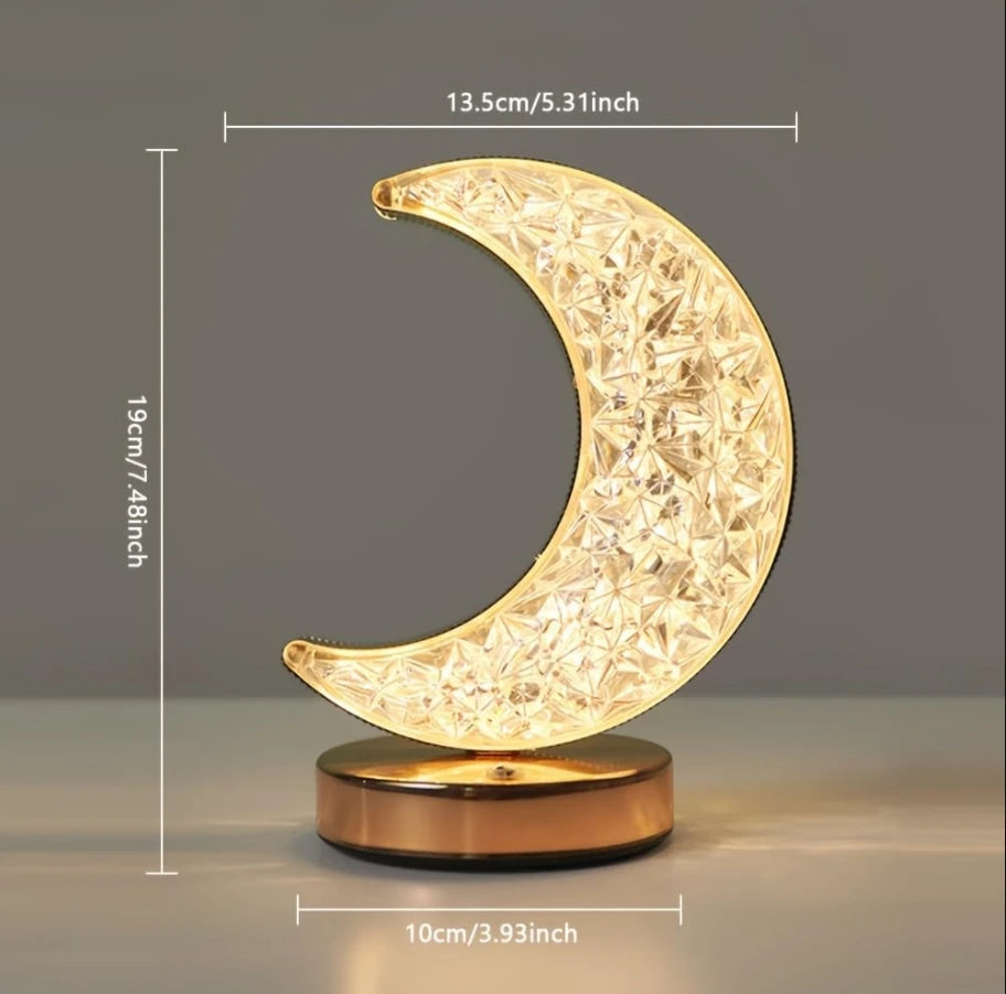 Rechargeable Crystal LED Light