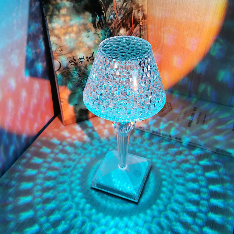 LED Diamond Table Lamp